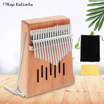 Instrument de musique Kalimba 17 touches avec trou de son
