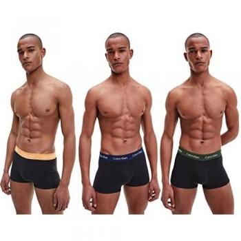 Lot de 3 boxers hommes couleur noire Calvin Klein
