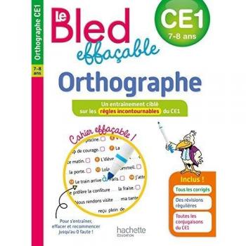 Le BLED Effaçable Orthographe CE1