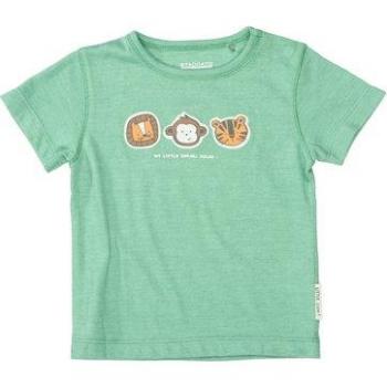 T-Shirt Smeraldo Strutturata Staccato