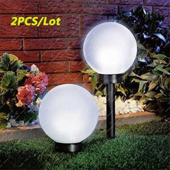 Luz Solar de Jardín LED Redonda