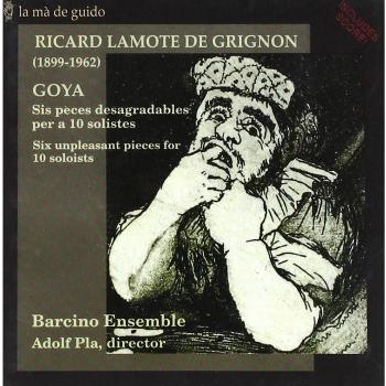 Goya, 6 Peces Desagradables, Melodia, Impromptu, Bagatelle, Toccata