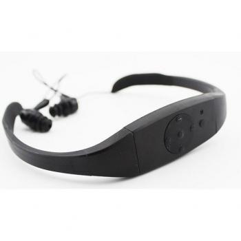 Écouteurs MP3 étanches IPX8, 8 Go, musique de plongée, audio stéréo