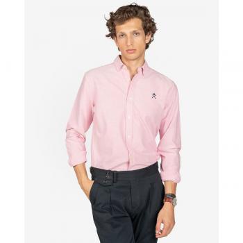 Camisa Hombre Rosa Con Botones Harper & Neyer