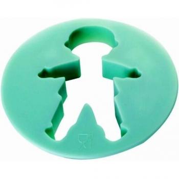 Ibili Set de 3 Cortapastas con forma de Niño