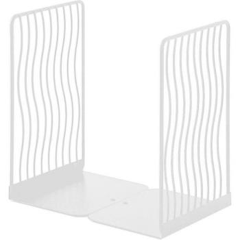 T8DB Nordic Iron Bookend Set – Office & Desktop Magazine Holder