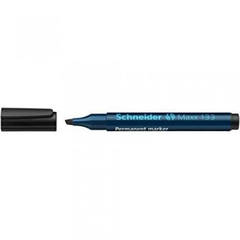 Schneider Permanentmarker 133 mit Keilspitze 1-4mm schwarz