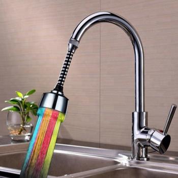 Fast-Flash LED Faucet Aerator