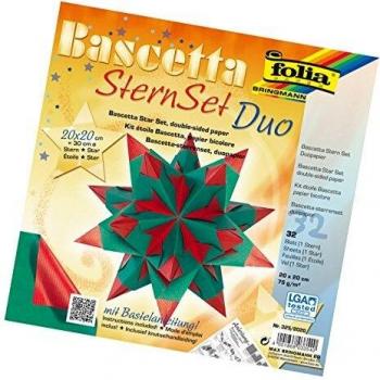 Cartella a Stella Folia 150 mm Rosso Brillante