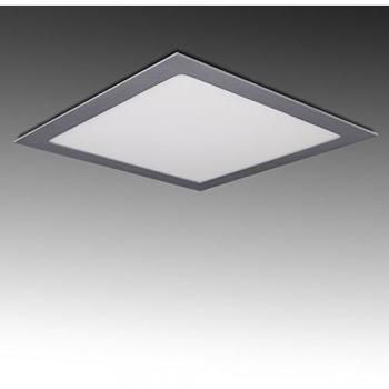 LED-Panel 25W 2.180Lm 6000ºK Quadratisch Silber