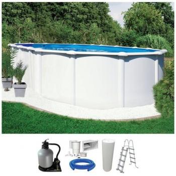 Ovalpool Set Supreme Weiss von KWAD