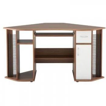 CornerDesk “Walnut Glow” – Alphason Lyndon