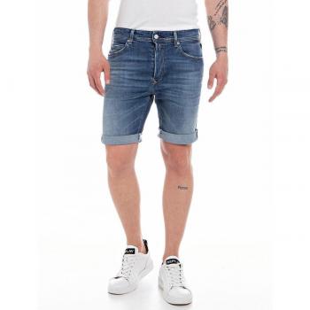 Short vaquero Replay azul marino para hombre