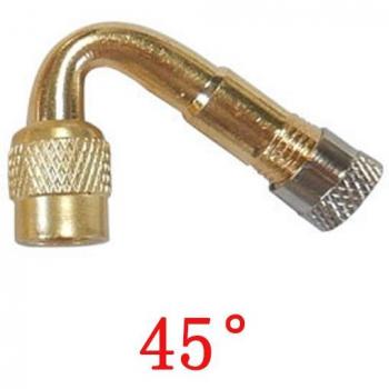 Brass Tire Valve Extension for Bikes and Motorcycles