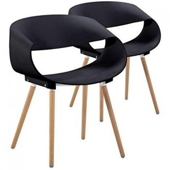 EIK Noir Chaise Duo Design Urbain