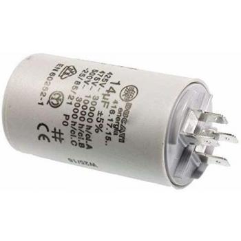 Condensateur 6.3MM 14.MF-400 450V pour Lave-Vaisselle