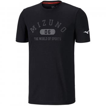 Mizuno Herren Tee 1906 – Schwarze Edition, K2GA8501, Size S
