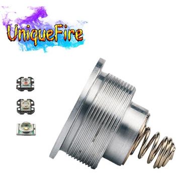 Uniquefire XRE Zaklamp met Groene/Rode/Witte LED Diodes