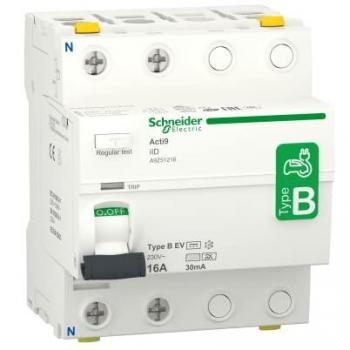 Interrupteur de sécurité différentiel Schneider Electric 16 A 30 µA