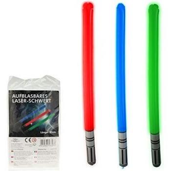 Laser‑Schwert Trio – 85 cm, aufblasbar