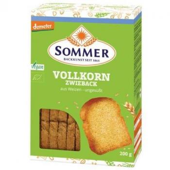 Bio Weizen-Vollkorn Zwieback