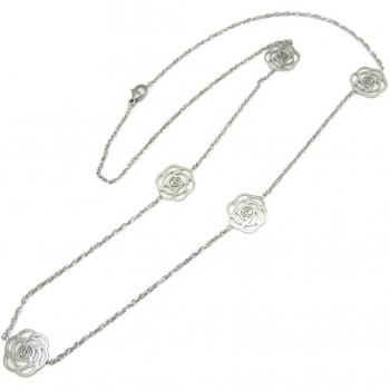 Collier Rosa Romantica in Acciaio K4165 – Les Trésors De Lily