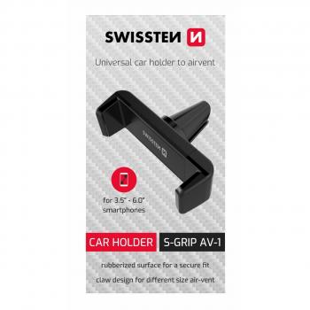 Swissten Mobil‑Halterung AIR‑VENT S‑GRIP AV‑1