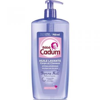 Cadum Bébé Huile Lavante Bonne Nuit Corps & Cheveux