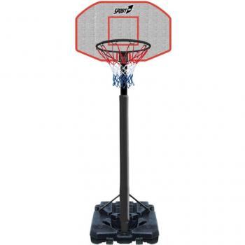 Pallone Canestro Esterno Altozza Allungabile 200-305 cm Nero