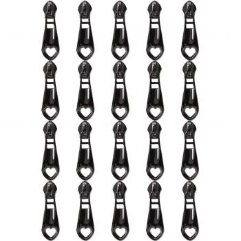 20 #5 Nylon Coil Zip Pullers for Purses and Clothes