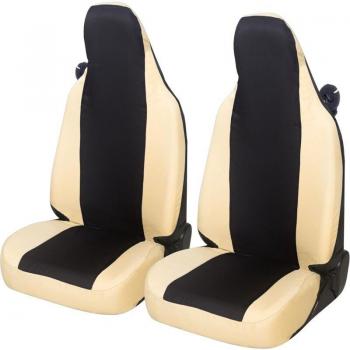 Coprisedili PoliSmart Fronti Nero/Beige