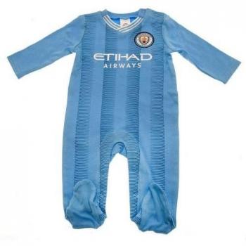 Ropa Nocturna para Bebés Manchester City FC 0-3 Meses Azul Marino