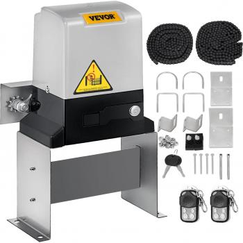 Controlador Automático de Portón Corredizo VEVOR – 1400lb, 2 Remotos