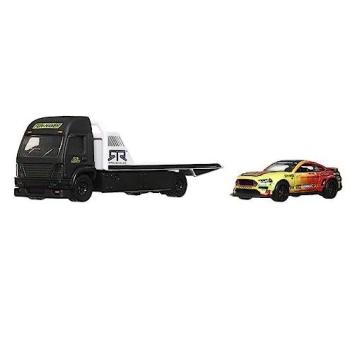 RTR Spec 5 Mustang Aero Lift 1:64 Hot Wheels Team Transport 2023