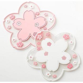 Heat Resistant Sakura Coaster Set