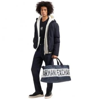 Camicia T-Shirt Armani Exchange Uomo Blu Profondo
