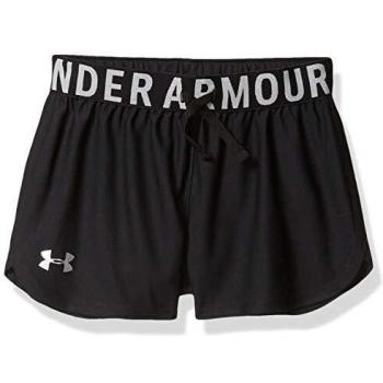 Under Armour Play Up Short for Girls in Black Small