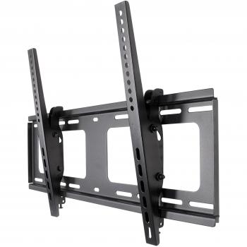 Manhattan 461481 Universal FlatPanel TV Tilting Wall Mount with PostLeveling Adjustment Supports One 37 to 80 Television up to 80 kg 176 lbs