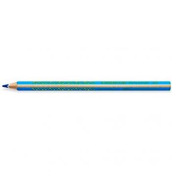 Lápices Staedtler Jumbo Noris 128, Color Azul Claro, Caja de 12 Unidades