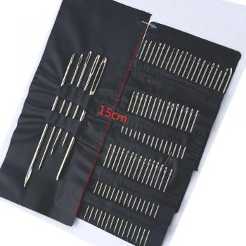 55Pcs Stainless Steel Sewing Needles and Pins Assortment for Home Sewing