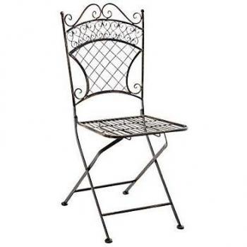 Sedia da Giardino Adelar Pieghevole in Ferro