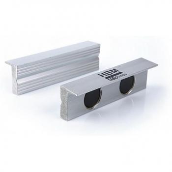 Mâchoires d'étau HBM 100 mm en aluminium