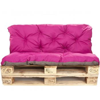 Coussins d'Assise et Dossier Rose
