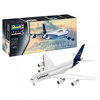 Revell 1:144 Scale Airbus A380-800 Lufthansa New Livery Model Kit
