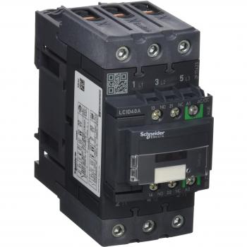 TeSys D Contactora de Potencia Schneider Electric, 3P, AC-3, 40W