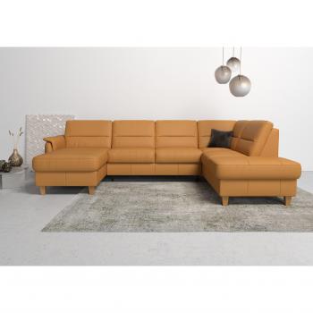 Home affaire Wohnlandschaft »Palmera U-Form« aus Luxus-Microfaser