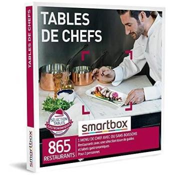 Tables de chefs Coffret cadeau Smartbox
