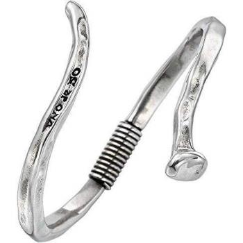 Pulsera bañada en plata de ley de UNO de 50