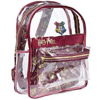 Mochila Harry Potter Transparente con Interior Gráfico