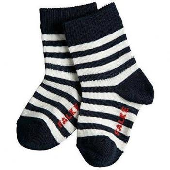 Calcetines a rayas para bebé Falke, Unisex, Algodón, Azul (Marine 6120), 74-80, (1 par)
